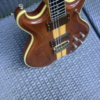 El Maya EM-1300 Neck through / vintage guitar / Japan 70’s / alembic style image 24