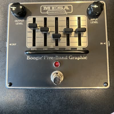 Mesa Boogie 5 Band Graphic EQ Pedal 2010s - Black for sale