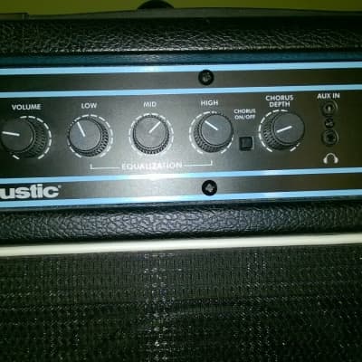 Acoustic AG15 Guitar Amp With Very Good Condition 15W RMS Used image 4