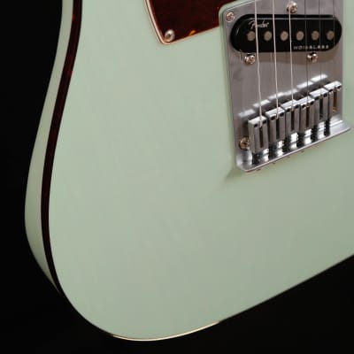 Fender American Ultra Luxe Telecaster, Surf Green image 6
