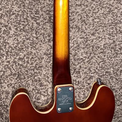 Vintage Toledo  Es 335 style semi hollow body electric guitar guitar made in japan 1970s Sunburst image 12
