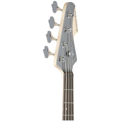 Schecter Banshee Bass Guitar, Carbon Grey image 7