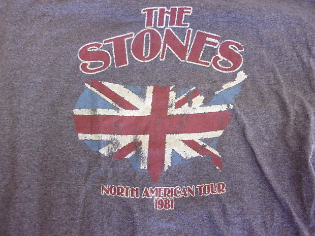 Rolling stones north sales american tour 1981 shirt