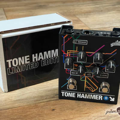 Aguilar Tone Hammer Bass Preamp/DI Limited Edition Subway image 5