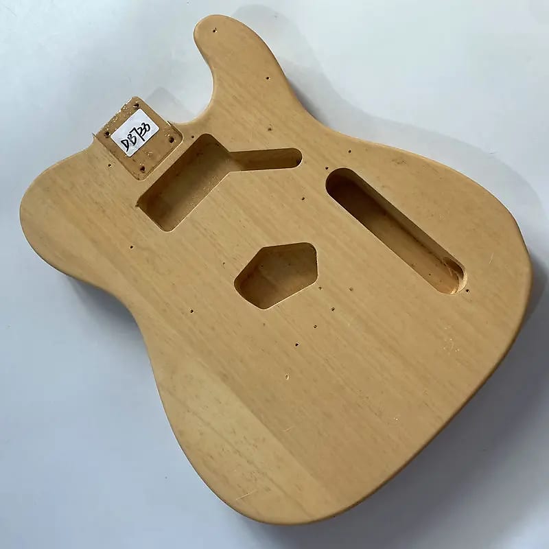 Unfinished Basswood Telecaster Tele Style Guitar Body | Reverb