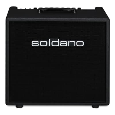 Soldano SLO-30 112 30 Watt 1 x 12" 2-Channel Tube Guitar Combo Amplifier – Black image 3