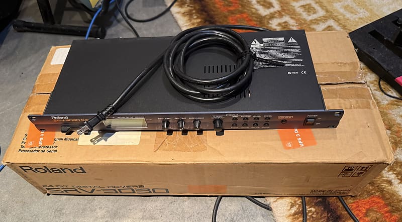 配信機器・PA機器・レコーディング機器 Roland SRV-3030 24bit Digital Reverb Roland SRV-3030, 24 Bit Digital Reverb, Vintage Rack | eBay