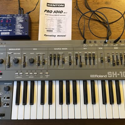 Roland SH-101 & Kenton Pro Solo MK2