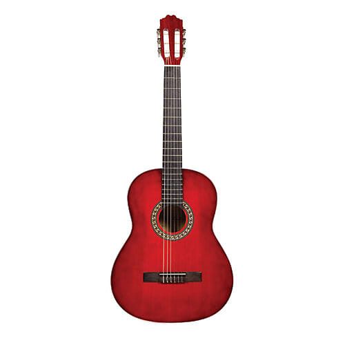 Beaver Creek BCTC901TR Classical Acoustic Guitar BCTC901 TR (Trans Red) image 1
