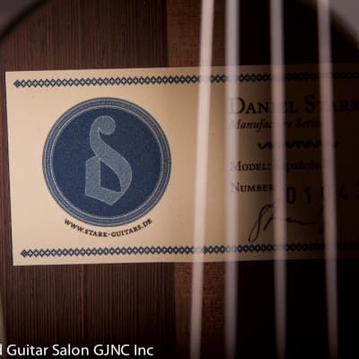Daniel Stark "Espagnola II" classical guitar  Cedar/Wenge B & Sides image 21