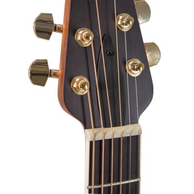 Mint Ovation Celebrity Deluxe E-Acoustic Guitar CDX40-5-G - Black Satin image 7