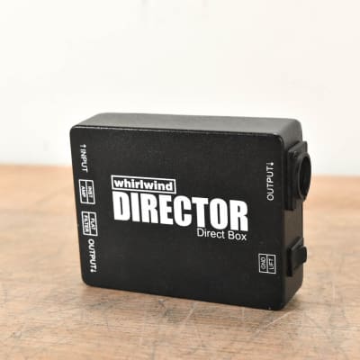 Whirlwind Director 1-Channel Passive Instrument Direct Box CG006YJ