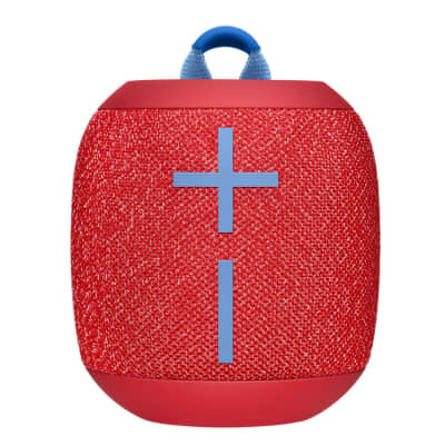 Ultimate Ears Wonderboom 2 Waterproof Bluetooth Speaker (Radical Red) Bundle with USB Wall Charger and Micro USB Cable image 4