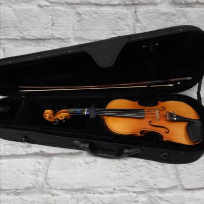 Lignatone Antonius Stradivarius Cremonenis 13" Viola with Case and Bow (Czech) image 12
