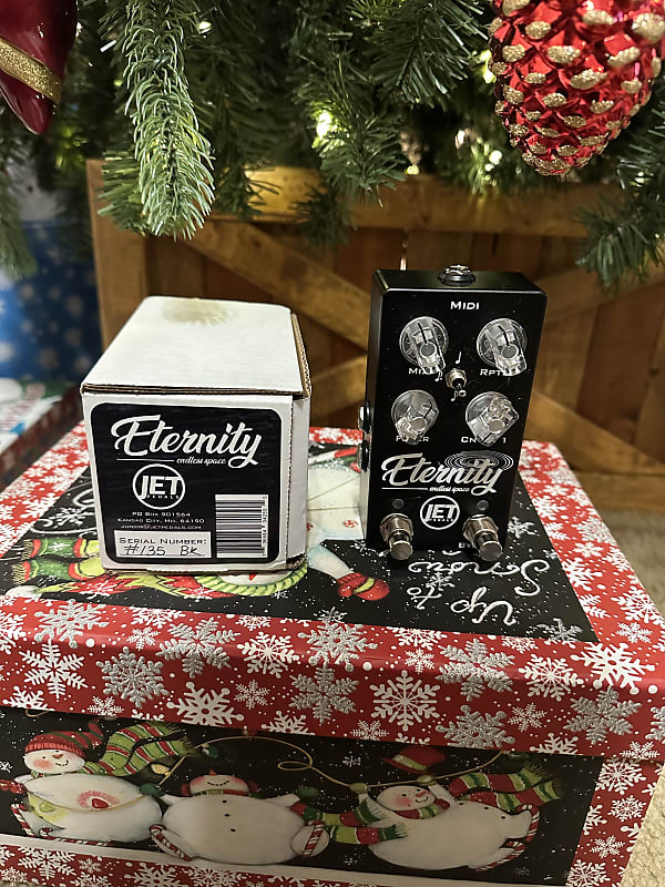 Jet Pedals Eternity Delay 2023 Black Reverb