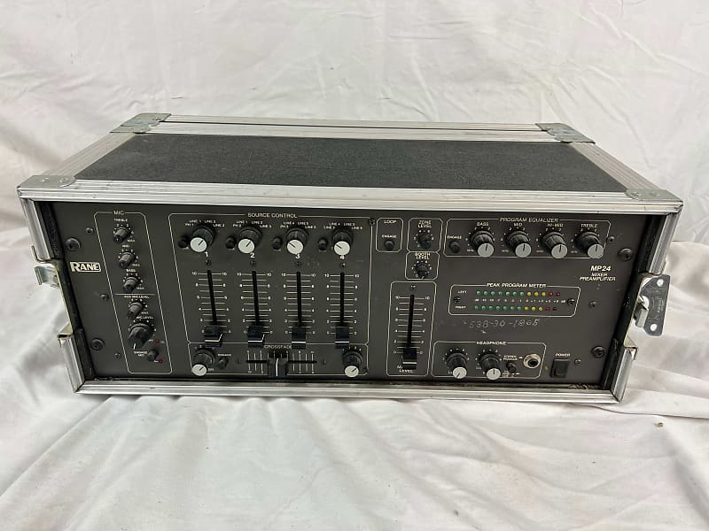 Rane MP24 DJ Mixer w/ Flight Form flight case Reverb
