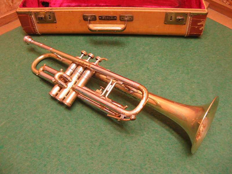 Huttl Line 800 Trumpet 1950's - Stencil: Meteor - Original