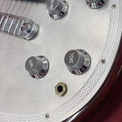 Deviser Zemaitis Custom Guitar replica 1993 - Aluminum Metal Top with Mahogany Body MIJ image 9