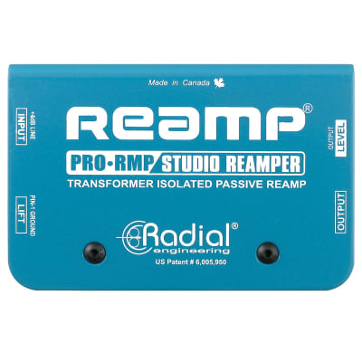 Radial Engineering ProRMP 100% Passive Studio Reamping Device Line Level to Hi-Z image 2