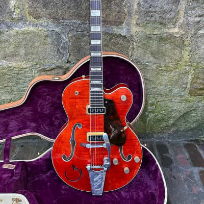 Gretsch Custom Shop 1955 Reissue G Brand Chet Atkins 6120 Aged 2020 - Orange Stain image 8