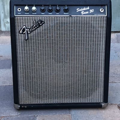 Fender Sidekick Bass 30 ベースアンプ Fender Sidekick Bass 30 Combo Amplifier 1980s Japan Made