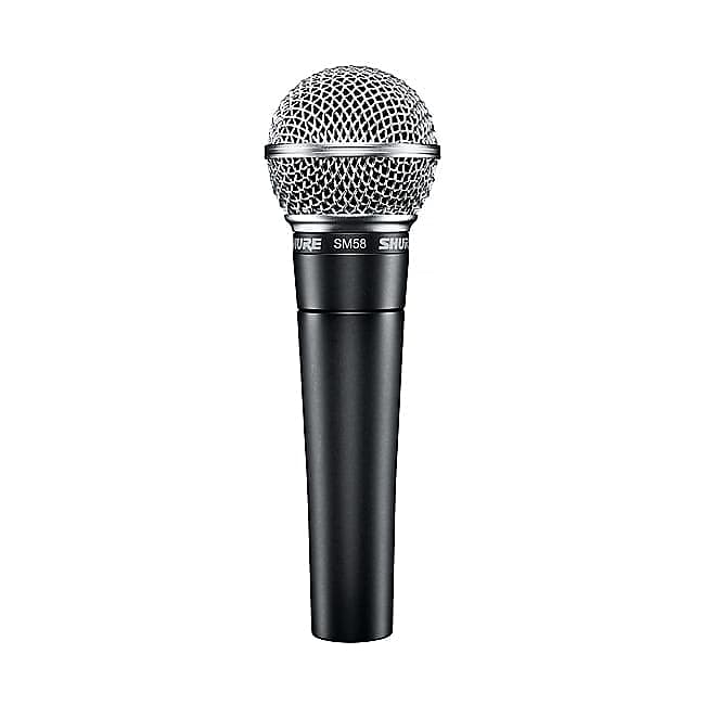 Shure Handheld Cardioid Dynamic Microphone SM58-LC image 1