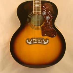 Epiphone EJ-200/VS 2007 Vintage Sunburst | Reverb