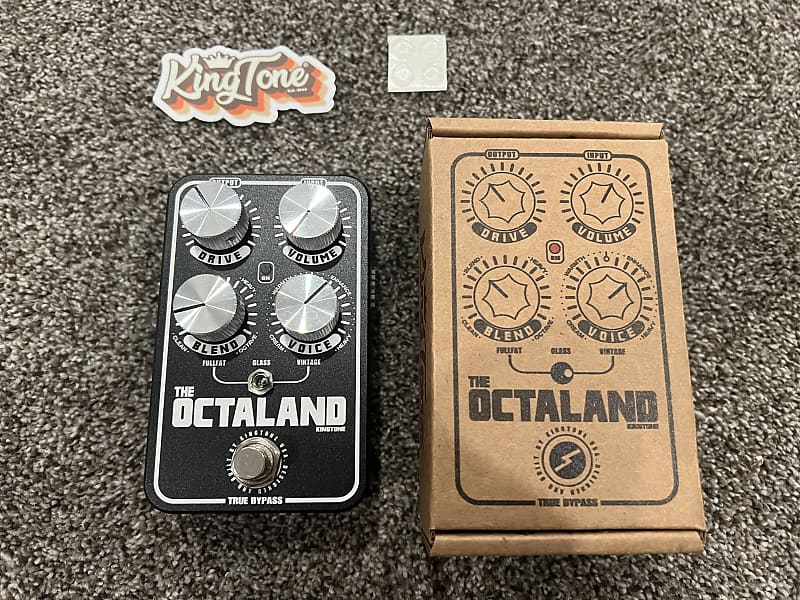 Kingtone Octaland Octave Fuzz Pedal Latest Version Reverb