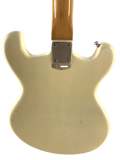 Teisco R2, Mosrite Style Guitar, White, 1968 Vintage, Japan | Reverb