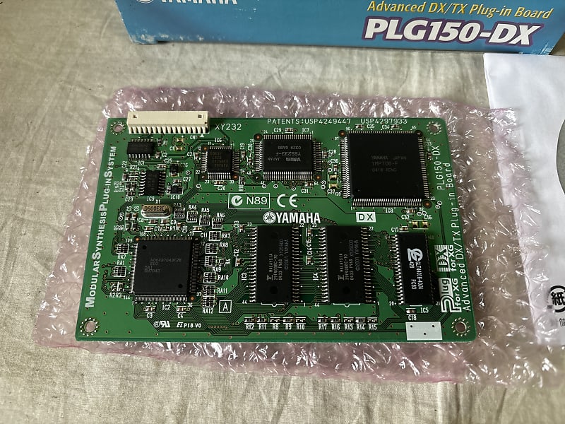 Yamaha PLG150-DX Advanced DX/TX Plug-in Board w/ box