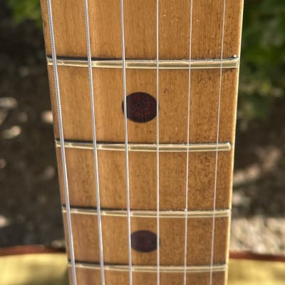 Kay K6868 Archtop Acoustic Guitar Harmony Silvertone Airli 60s - Blonde image 4