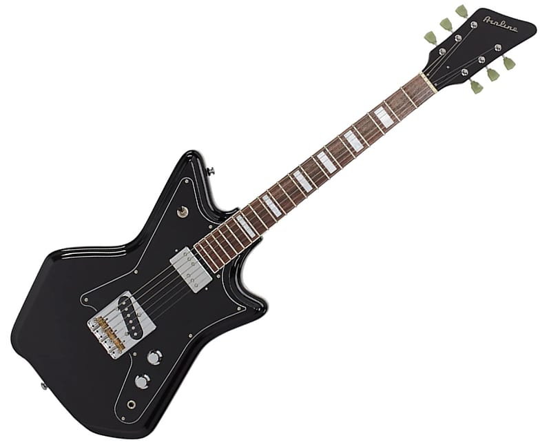 Eastwood Airline 59 2PT Electric Guitar - Black image 1