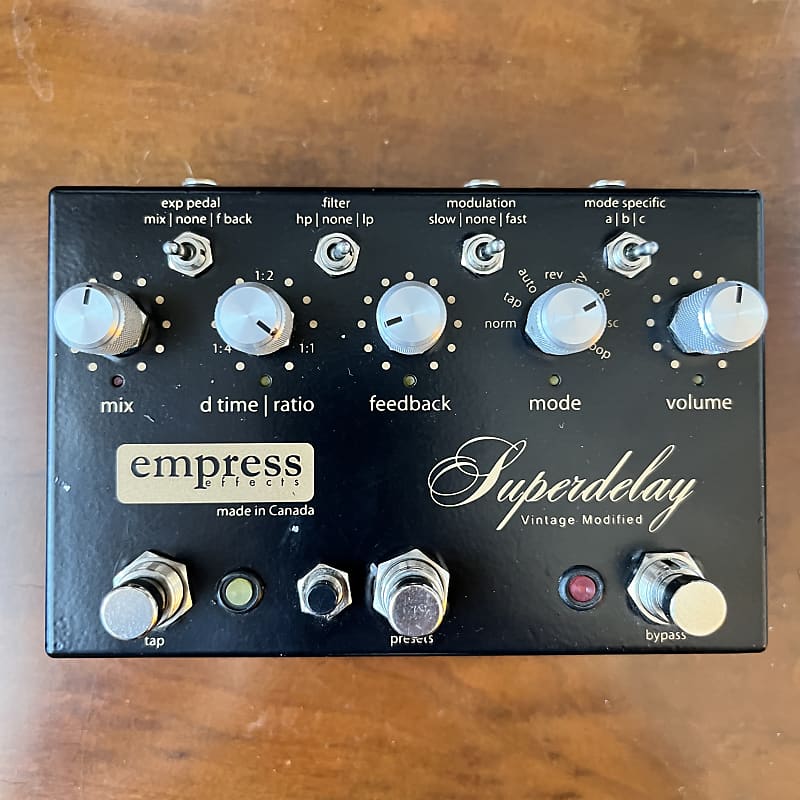 Empress Superdelay Vintage Modified　値下げ！ Empress Vintage Modified Superdelay review | MusicRadar
