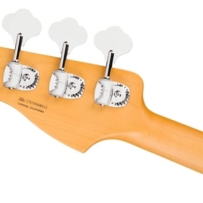 Fender American Ultra Precision Bass. Maple FB, Arctic Pearl image 7