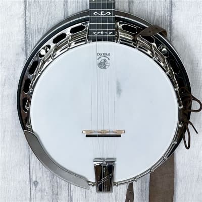 Deering USA Rustic Wreath 5 string Banjo, Second-Hand for sale