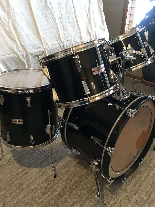 Yamaha Stage Series 5 1988 Black Wrap Reverb