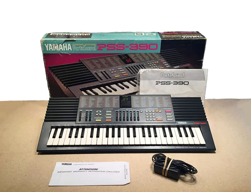 YAMAHA PSS-380 FMシンセ Yamaha PSS-380 - sophisticated FM Portasound! - YouTube