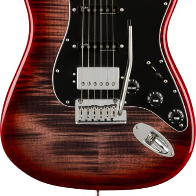 Fender : Limited Edition American Ultra Strat HSS EB Umbra for sale