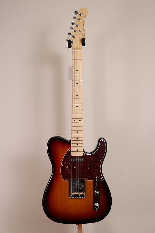G&L Fullerton Deluxe ASAT Classic Electric Guitar 3-Tone Sunburst image 1