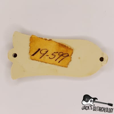 Gibson Factory Memorabilia: Gibson L-5S Truss Rod Cover (1980s Black & White) image 4