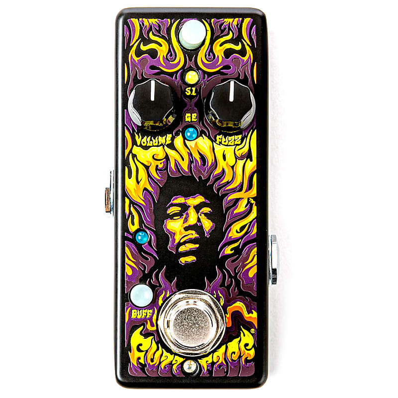 Dunlop JHW1 Jimi Hendrix Signature '69 Psych Series Fuzz Face Mini image 1