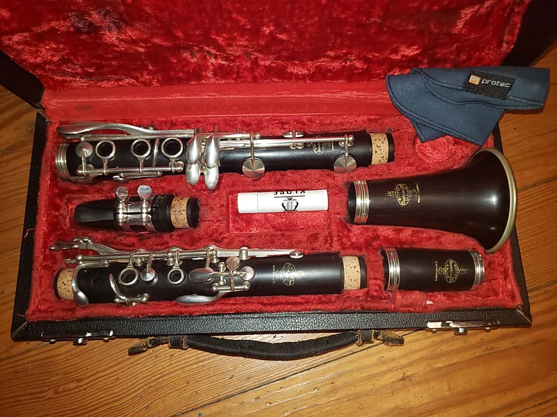 Golden Era Buffet Crampon R13 Clarinet Leather Pads Serviced Yamaha Custom Mouthpiece