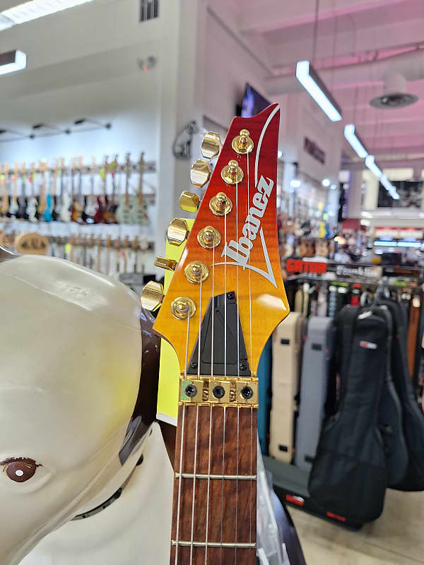 希少! 国内未発売モデル IBANEZ RG420 HPFM メイプル IBANEZ RG 420 HPFM - YouTube