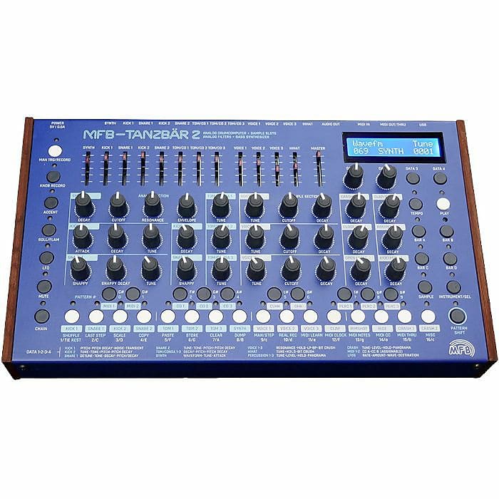 MFB Tanzbar 2 Analogue Drum Computer & Bass Synthesiser