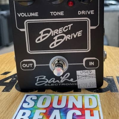 Barber Electronics Direct Drive Overdrive Guitar Pedal for sale