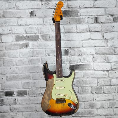 Fender Custom Shop '60 Stratocaster Ultimate Relic, Master Built by Greg Fessler, 3-Color Sunburst for sale