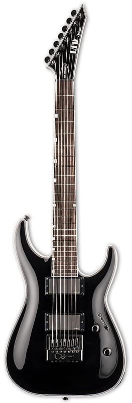 ESP LTD MH-1007 EVERTUNE Black (B Stock) image 1