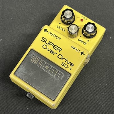 日本製　ビンテージ　BOSS SD-1 BOSS SD-1 ACA電源 旧基板 日本製 1983年（ビンテージ/送料無料