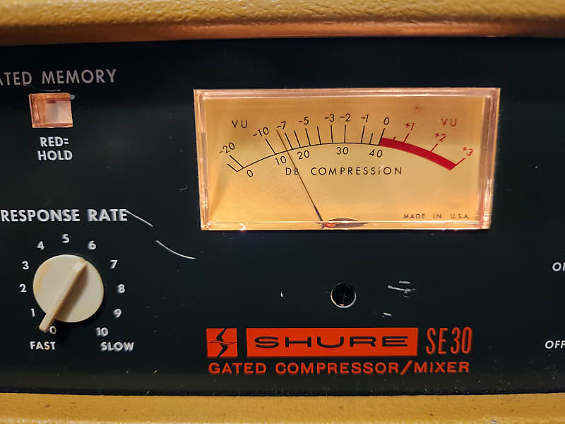 Shure SE30 Mixer Compressor Reverb