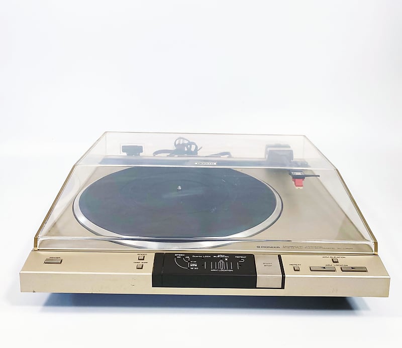 Vintage Pioneer PLL800 Gold Direct Drive Turntable Record Reverb